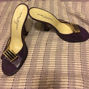 Amazing Marc Jacobs Purple heels! Runs small !!
