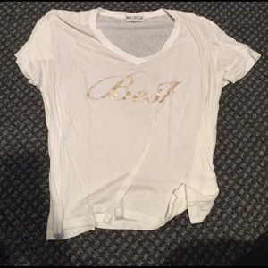 V Neck BEST t shirt