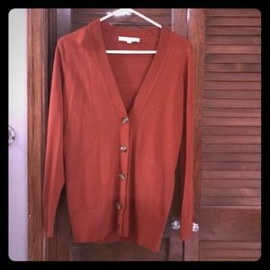 Loft Button Down Cardigan Sz XS