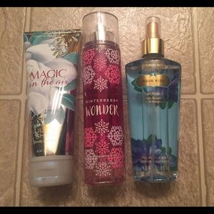 Body spray and lotion