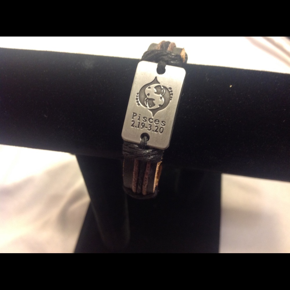 Handmade Leather Cord Bracelet