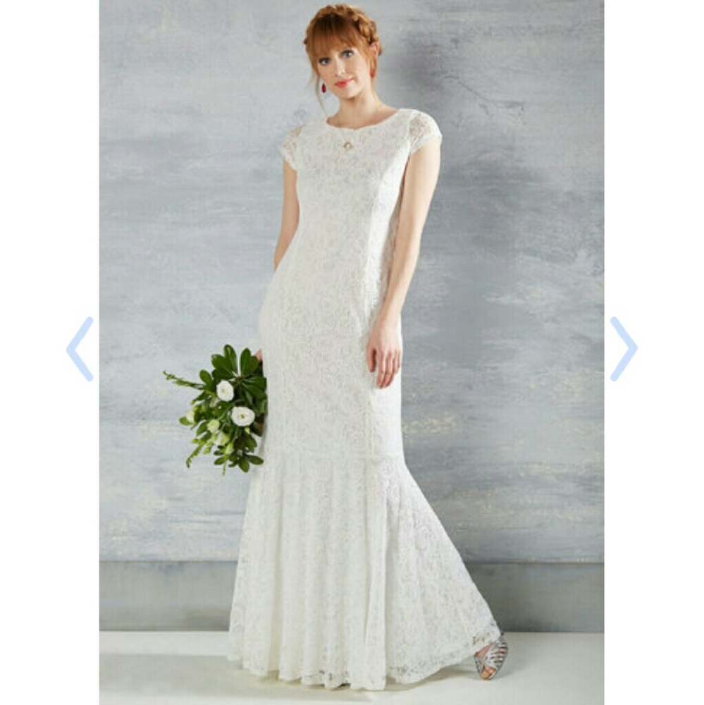 Velvet Rope Ready Modcloth Wedding Dress