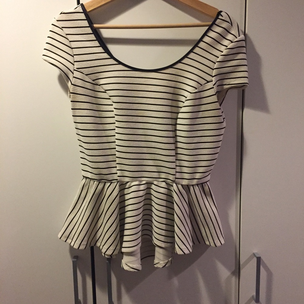 Xhilaration Peplum Blouse