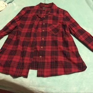 Plaid Flannel Shirt