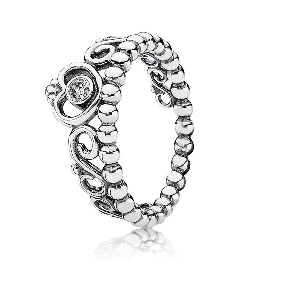 Pandora Silver Princess Ring