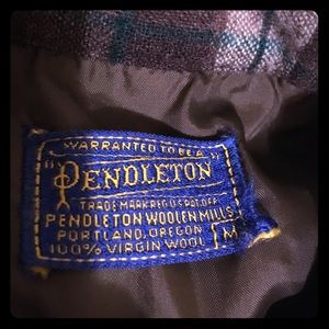 Wool Pendleton Flannel