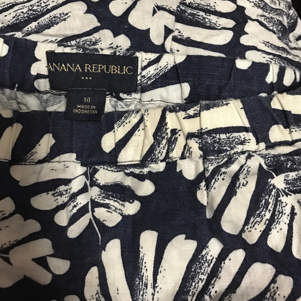 Banana Republic strapless  romper