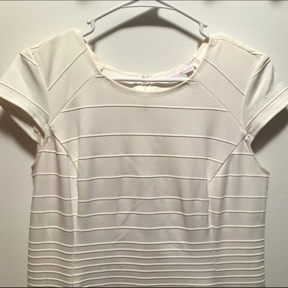 White Stretch Dress