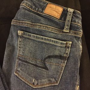American Eagle Skinny Jeans Medium Wash