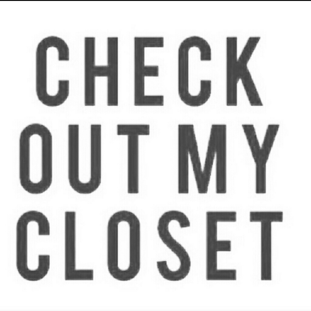 Check out my closet for great prices!