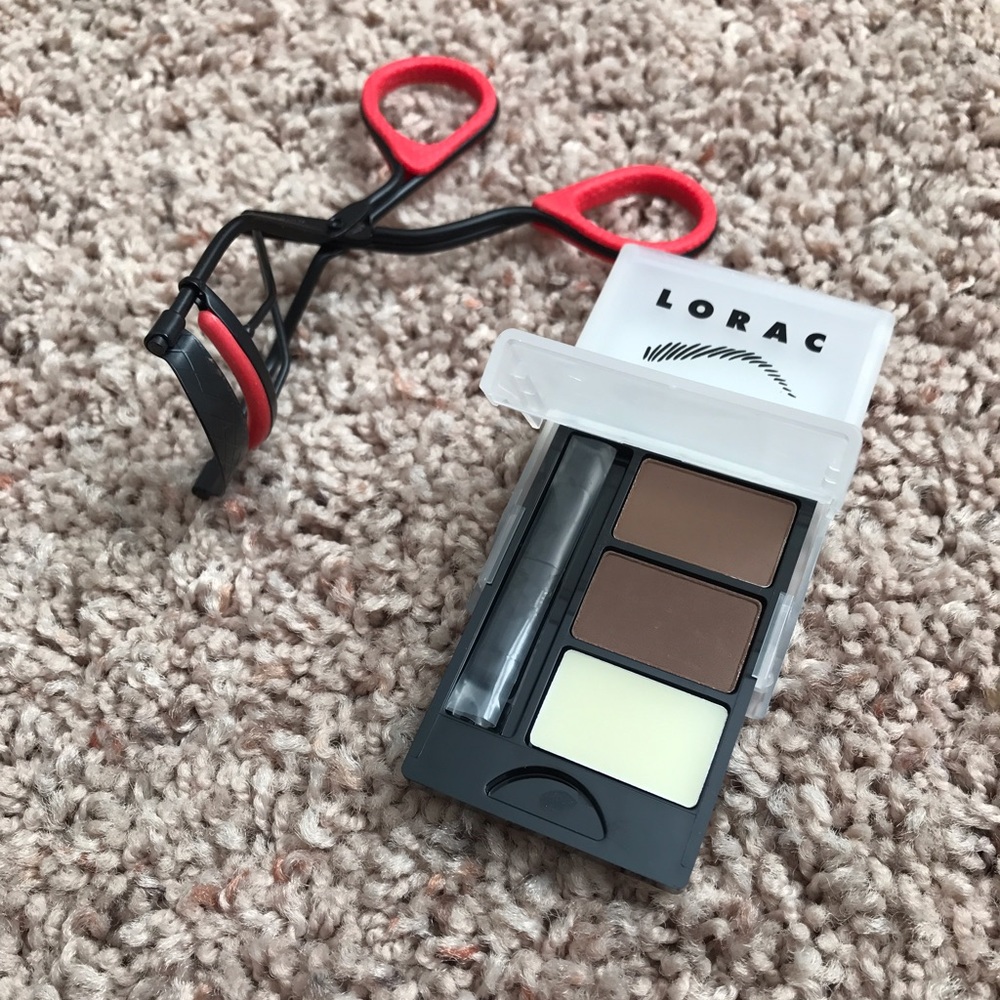 BRAND NEW Lorac Brow  Kit & Eyelash Curler Bundle