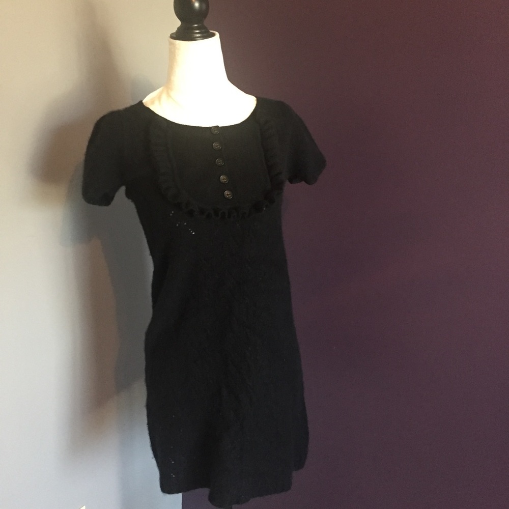 Juicy Couture black soft sweater tunic