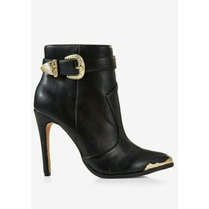 Western Heel Runway Bootie