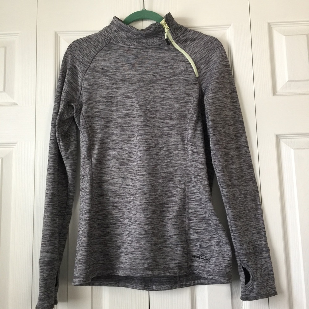 Eddie Bauer cute side zip fleece size medium