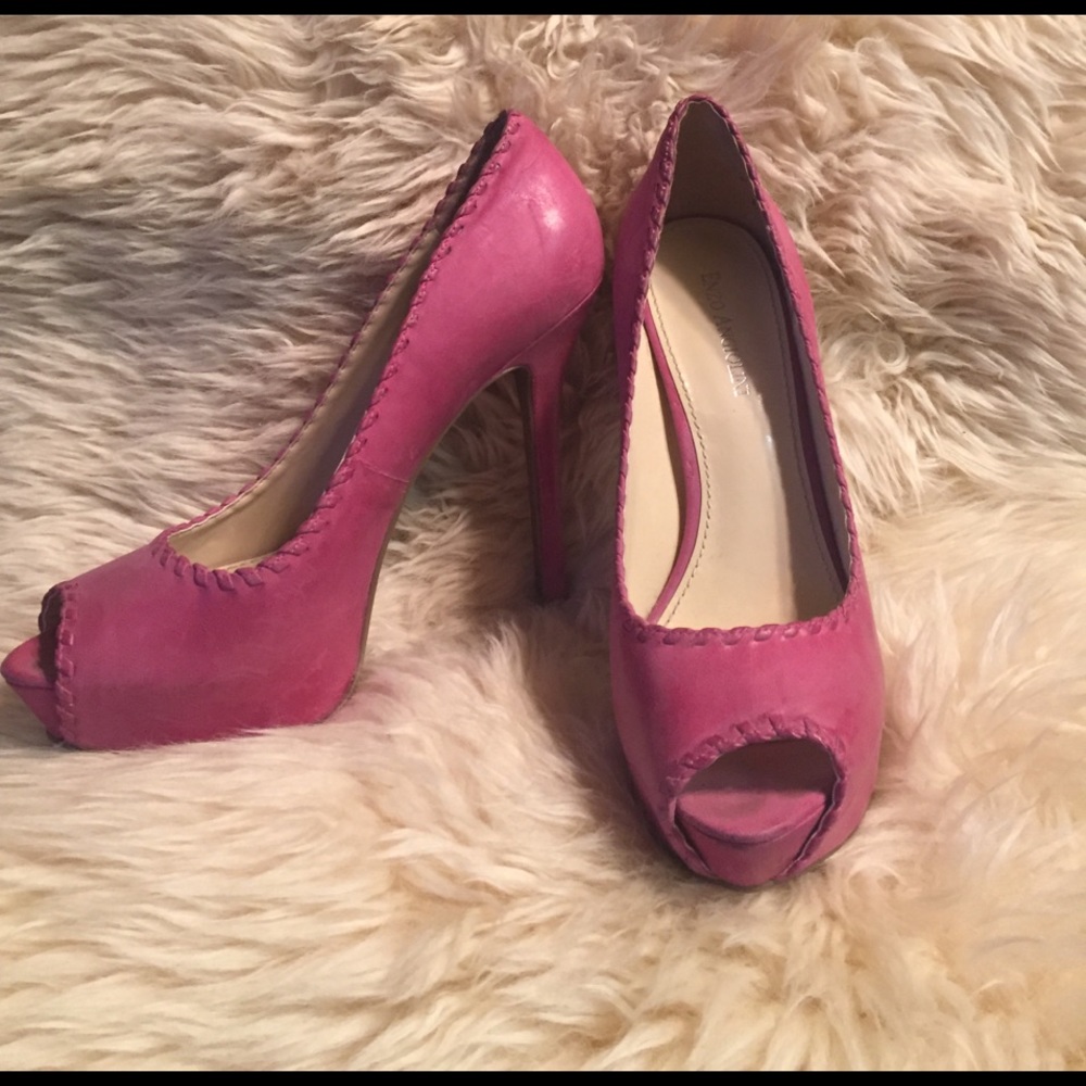 Enzo Angiolini high heel peep toe