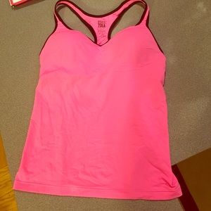 Pink by Victoria Secret "Yoga Push-Up" cami.