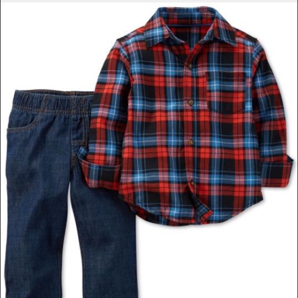 Carter's baby boy set size 12 months