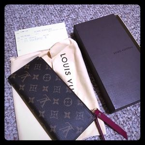 Louis Vuitton PF Adele LG Monogram Fuchsia