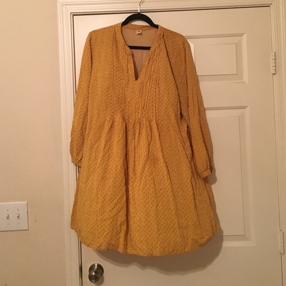 Mustard Yellow Old Navy Dress