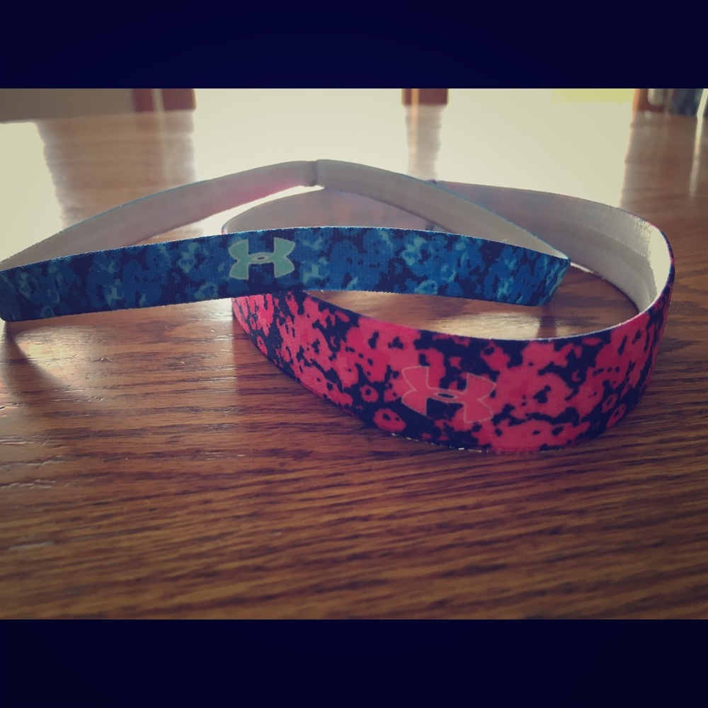 Under Armour stretchy headbands