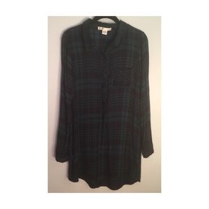 Sans Souci plaid dress