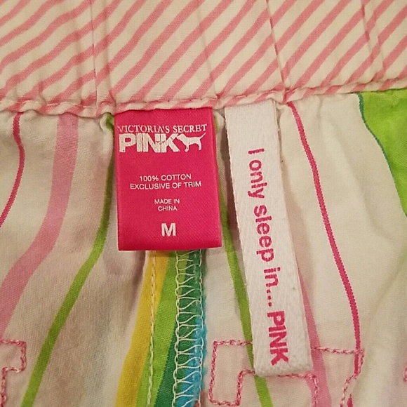 Victoria's Secret Pink PJ Pants.  Medium - Picture 3 of 3