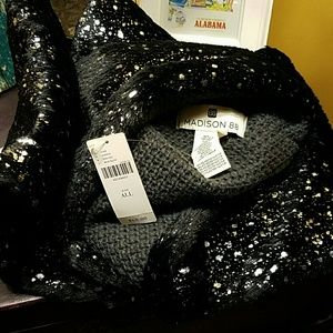 Anthropologie Madison 88 fur infinity scarf