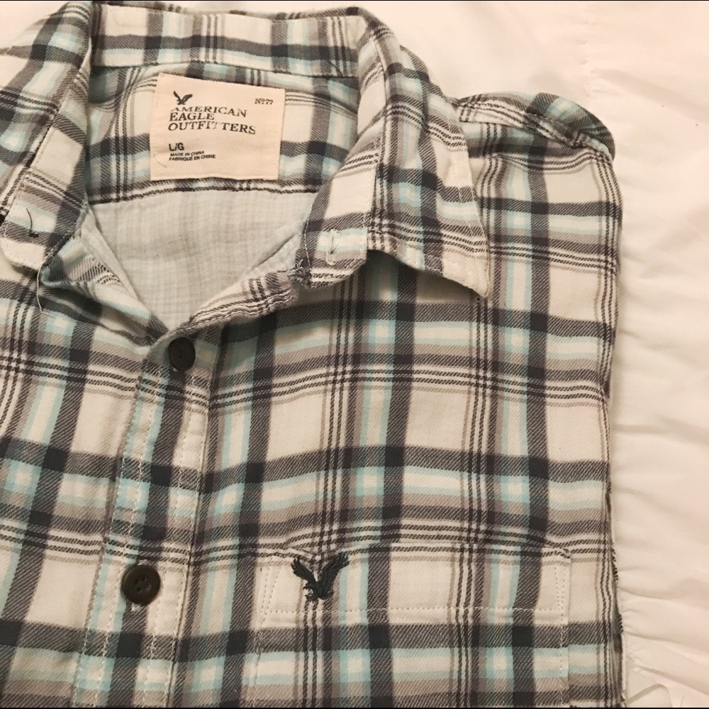 American eagle flannel shirt