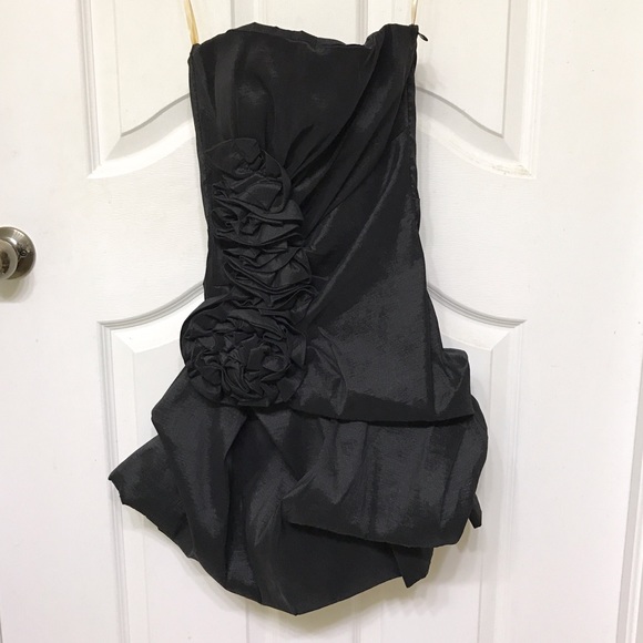 A'GACI Black Cocktail Dress - Picture 1 of 3