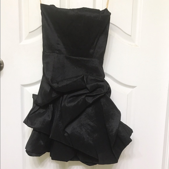 A'GACI Black Cocktail Dress - Picture 2 of 3