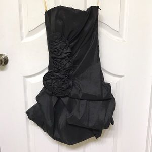 A'GACI Black Cocktail Dress