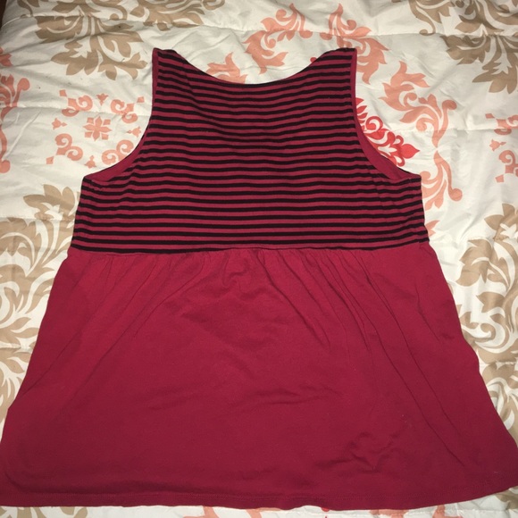 red and black striped shirt - Picture 2 of 2