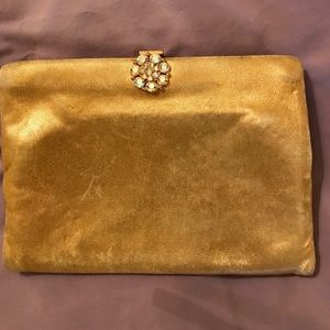 Vintage gold clutch 👛