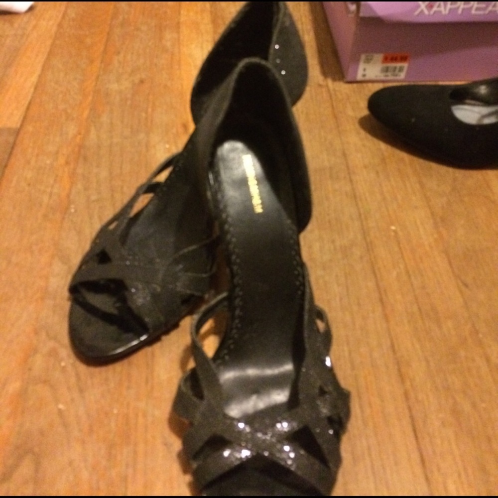 Black dress heels