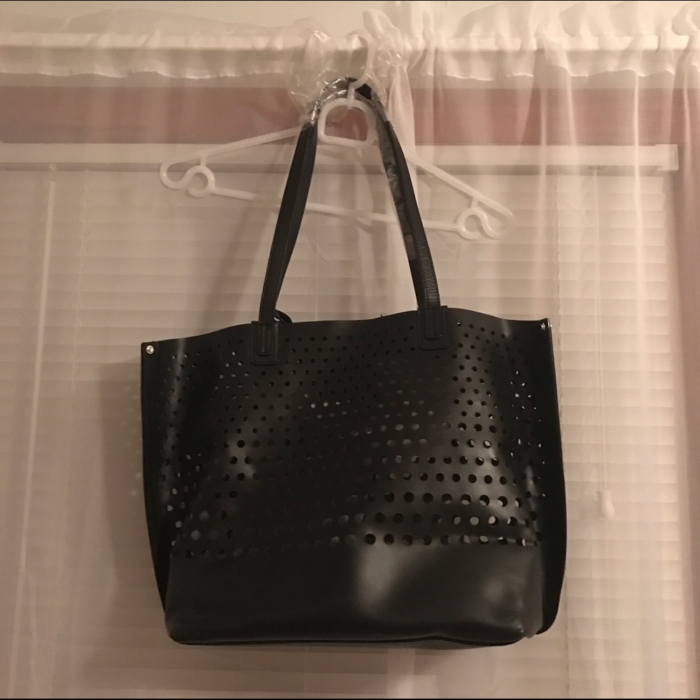 Olivia Harris black tote bag