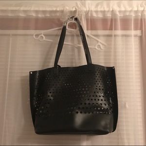 Olivia Harris black tote bag