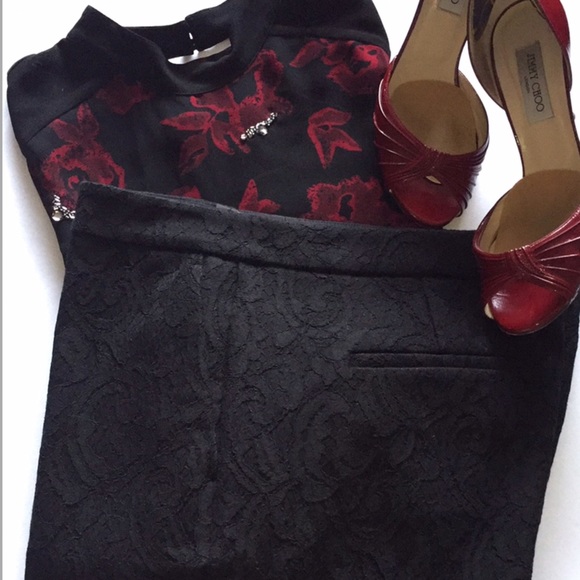 Ann Taylor Pants - Ann Taylor Lace Pants