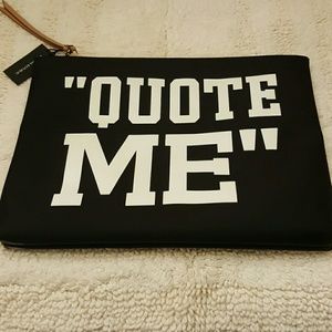 Banana Republic Zip Top Clutch