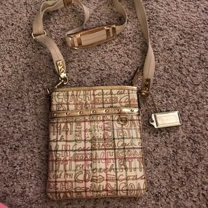 Coach cross body purse