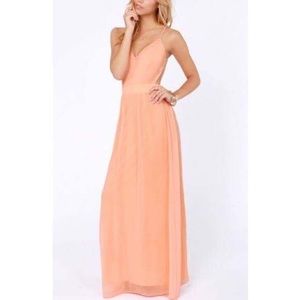 Lulu's Open Back Dress