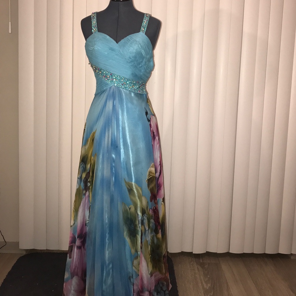 Dimitra Designs Sweetheart Beaded Prom Dress