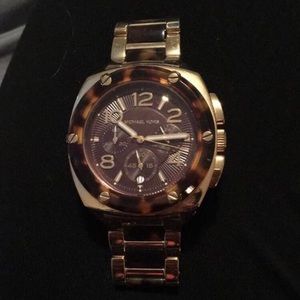 Large face MK watch