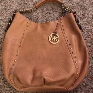 Michael Kors cognac shoulder bag