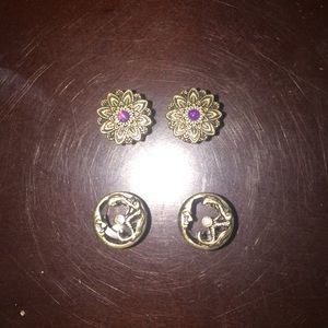 00g double flare (never worn) steel tunnels