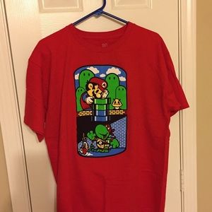 Super Mario/TMNT mashup T-shirt