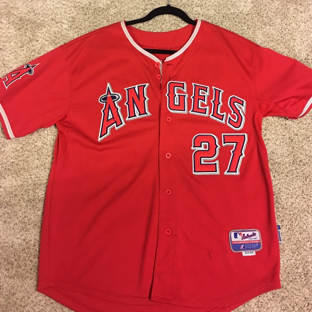 ANGELS MLB TROUT JERSEY