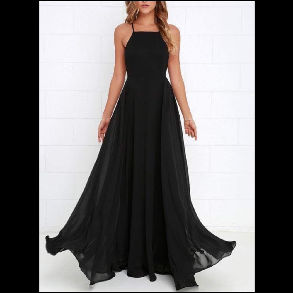 Mythical Kind Of Love Black Maxi Dress