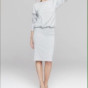 Grey Blouson dress
