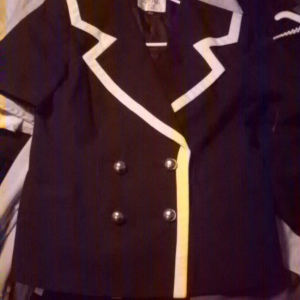Short sleeve sailor coat