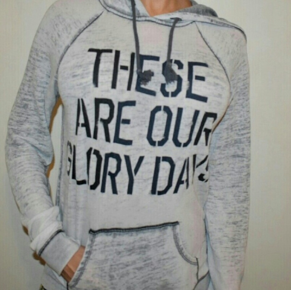 Grey Fitted Sweatshirt / Hoodie